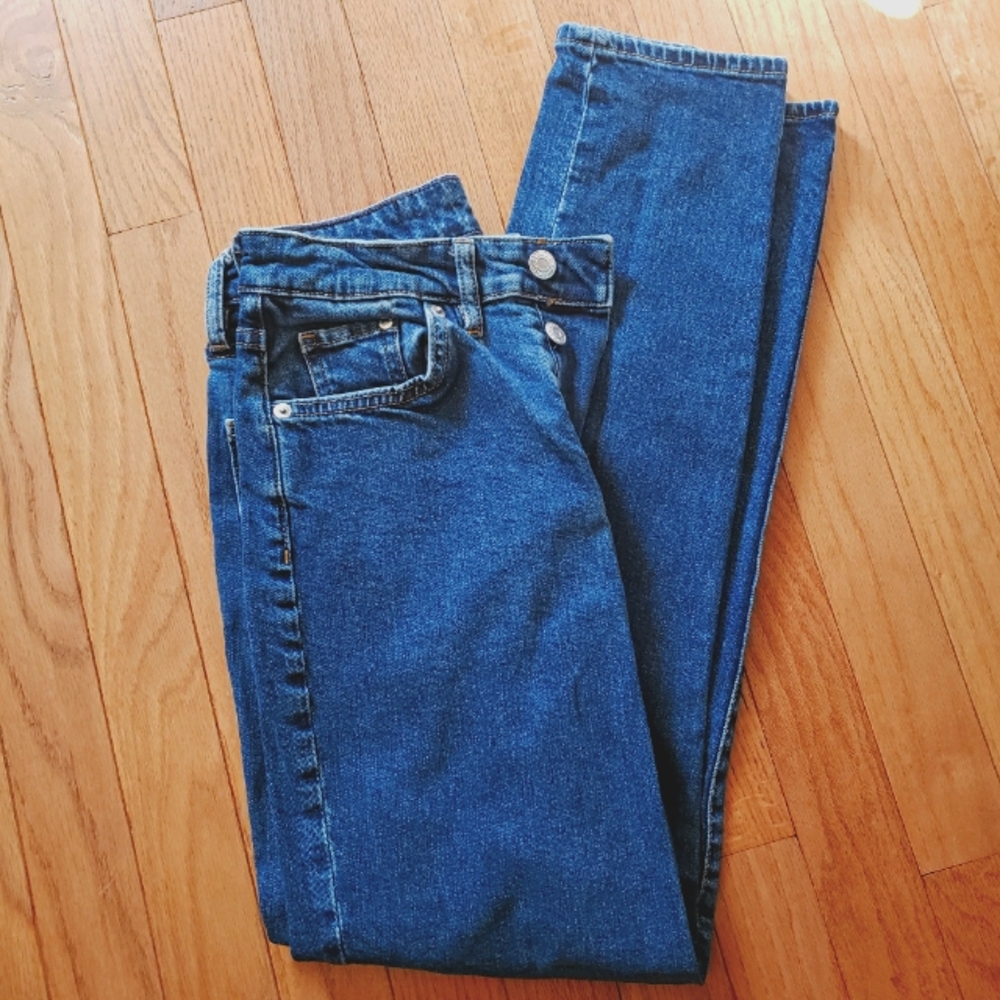 &Denim (H&M) Ultra High Waist Mom Jean/ Size 4